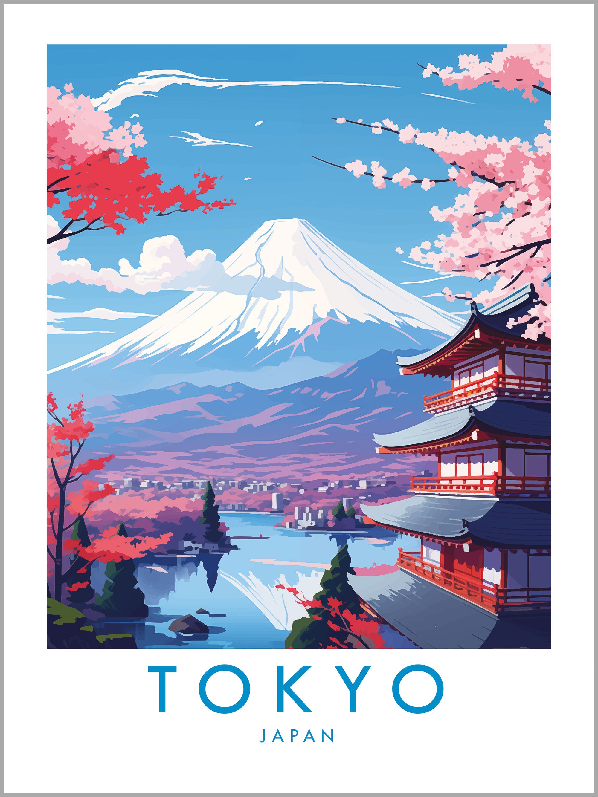 Tokyo Travel Print