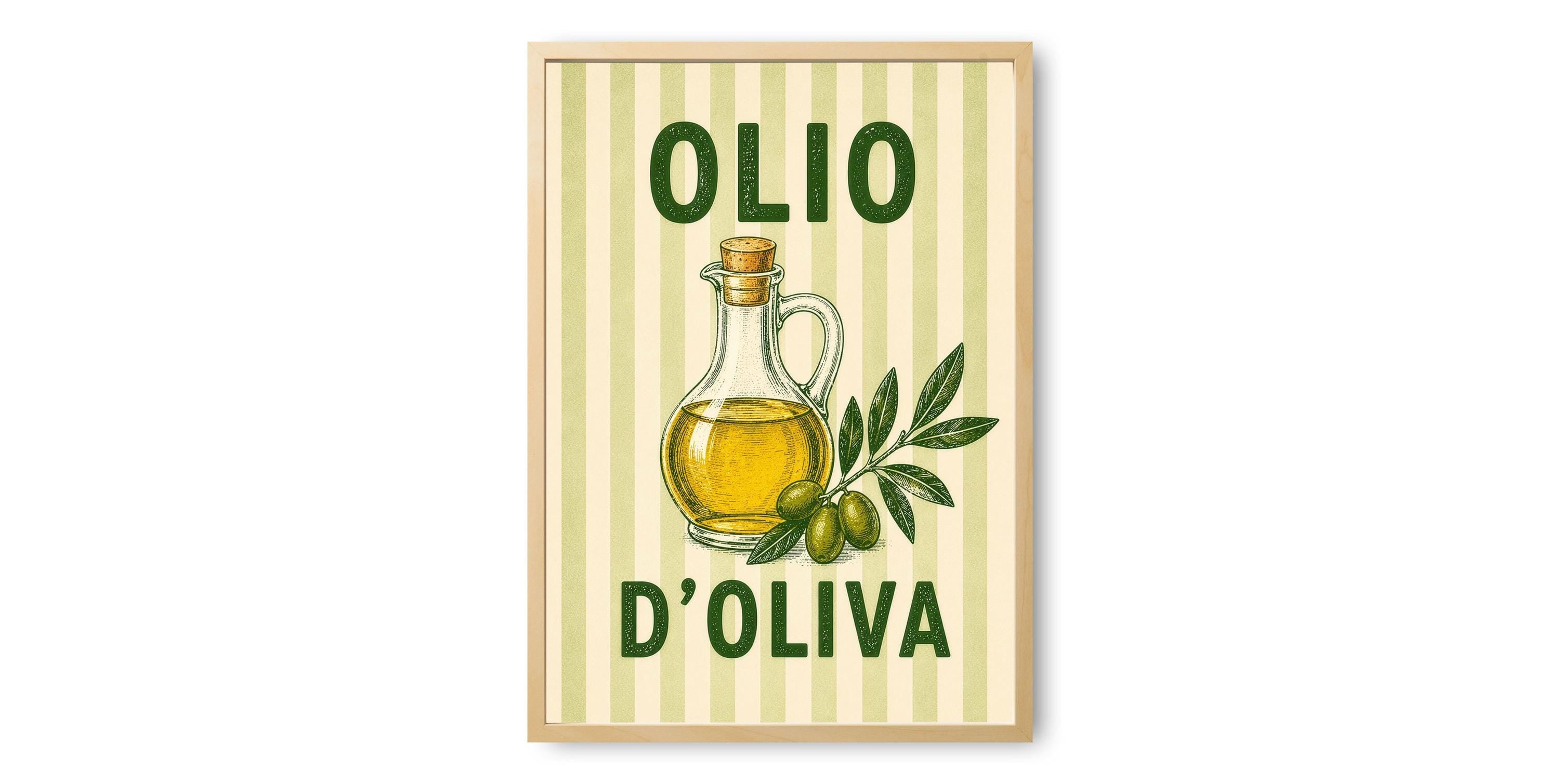 Olio D’Oliva Print