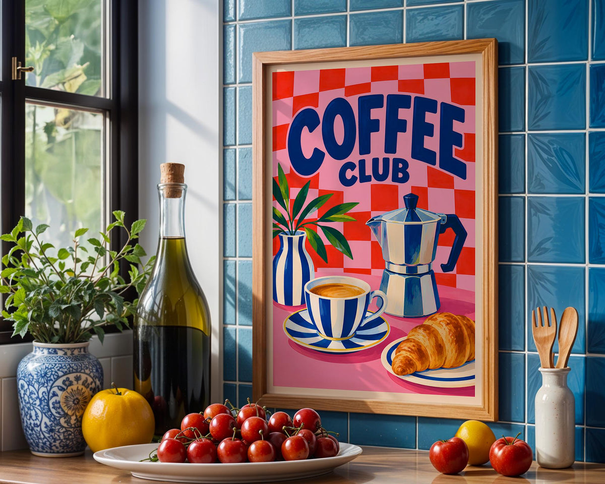 Coffee Club Print