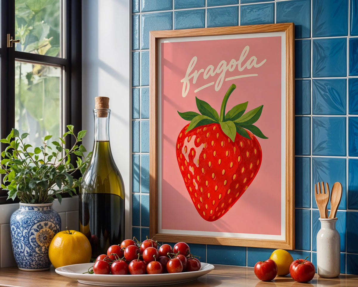 Strawberry Print