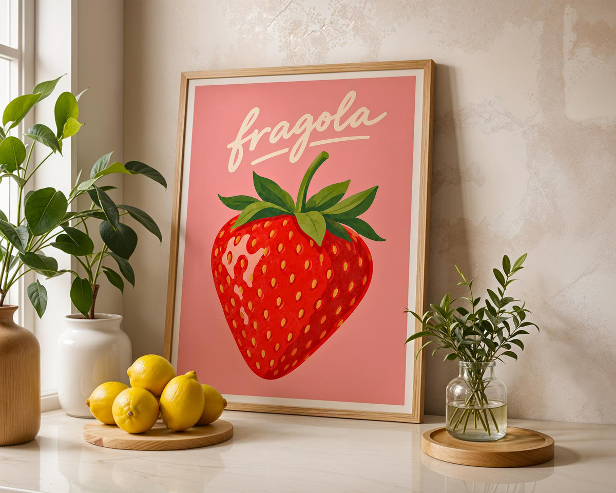 Strawberry Print