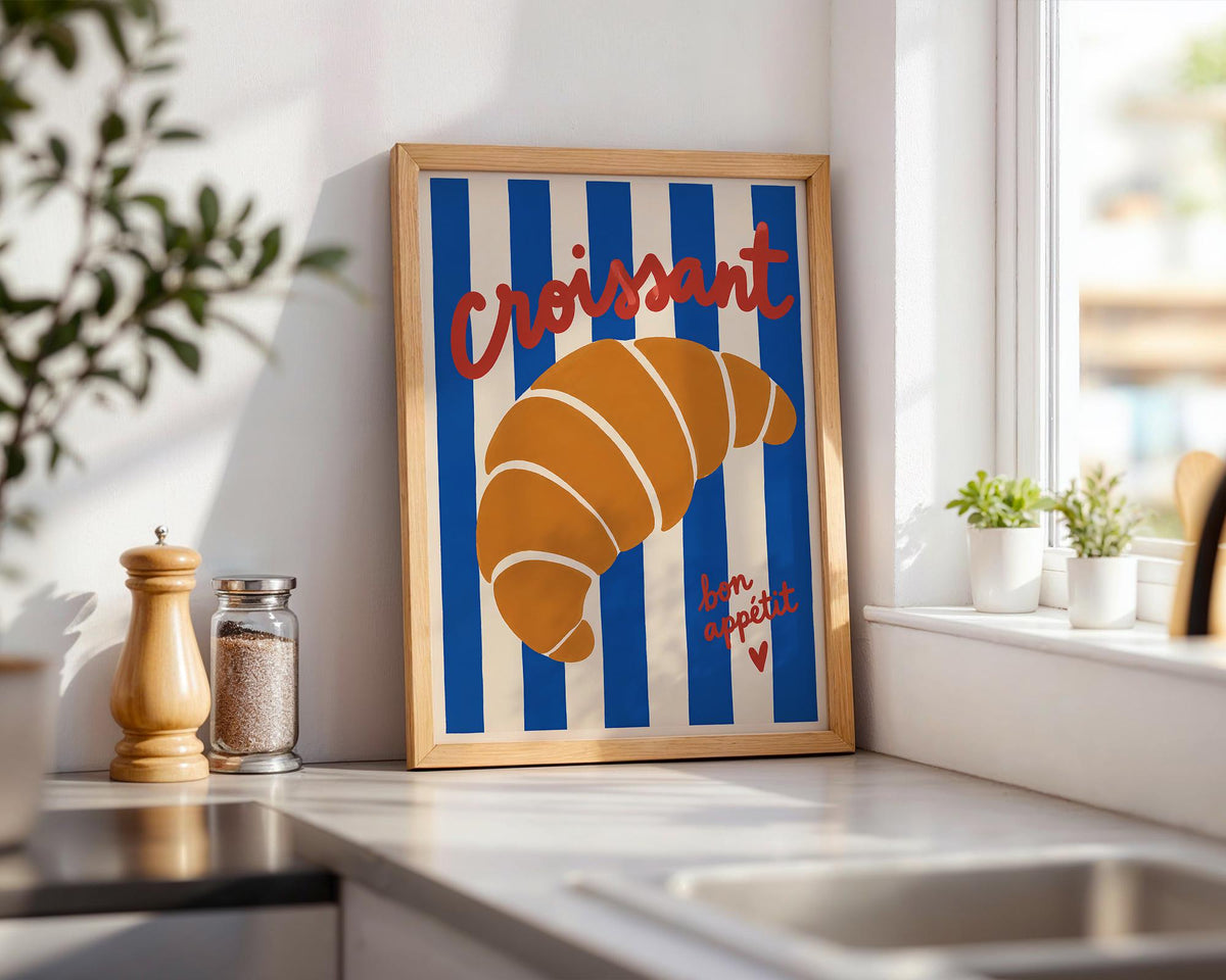 Croissant Print