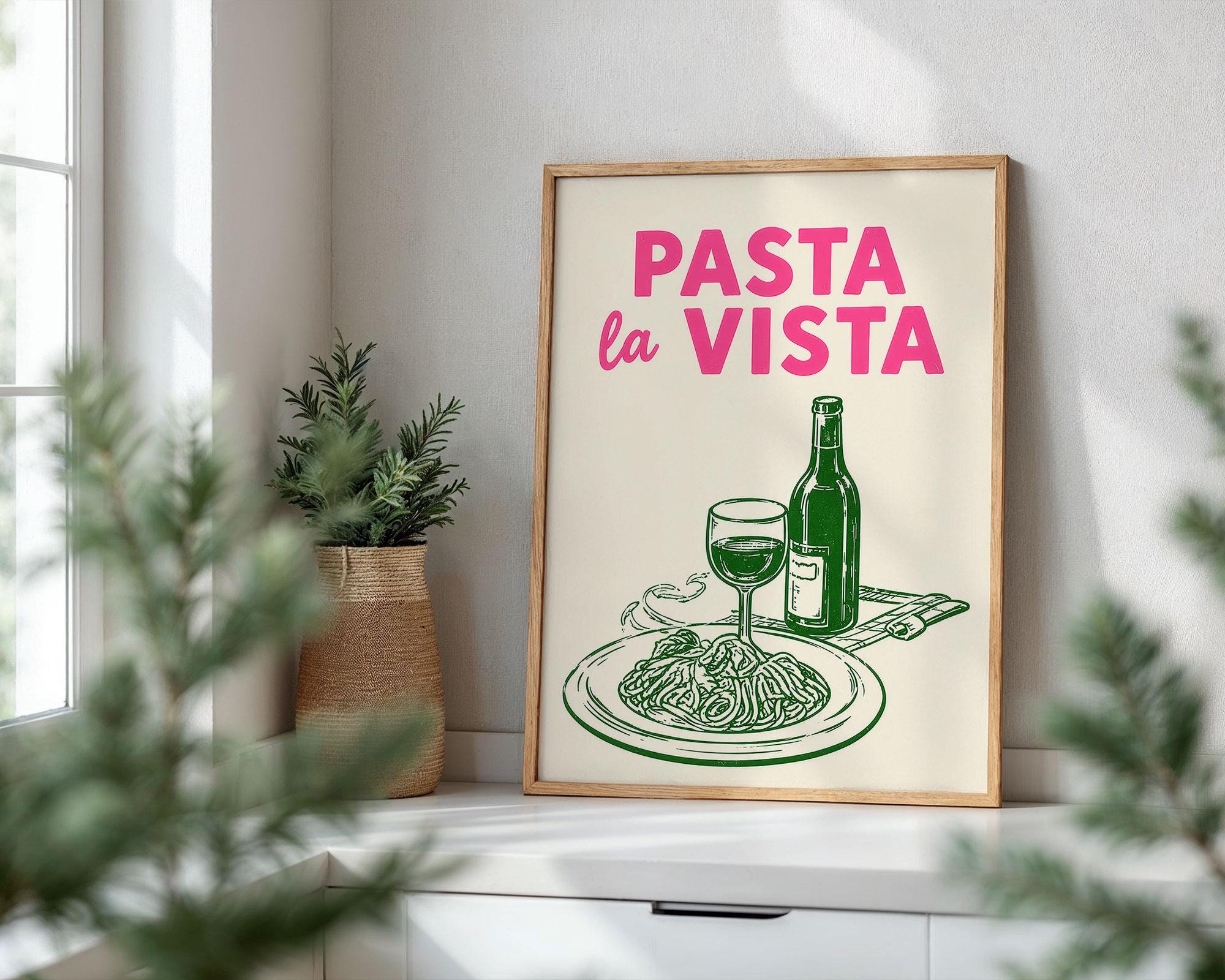 Pasta La Vista Print