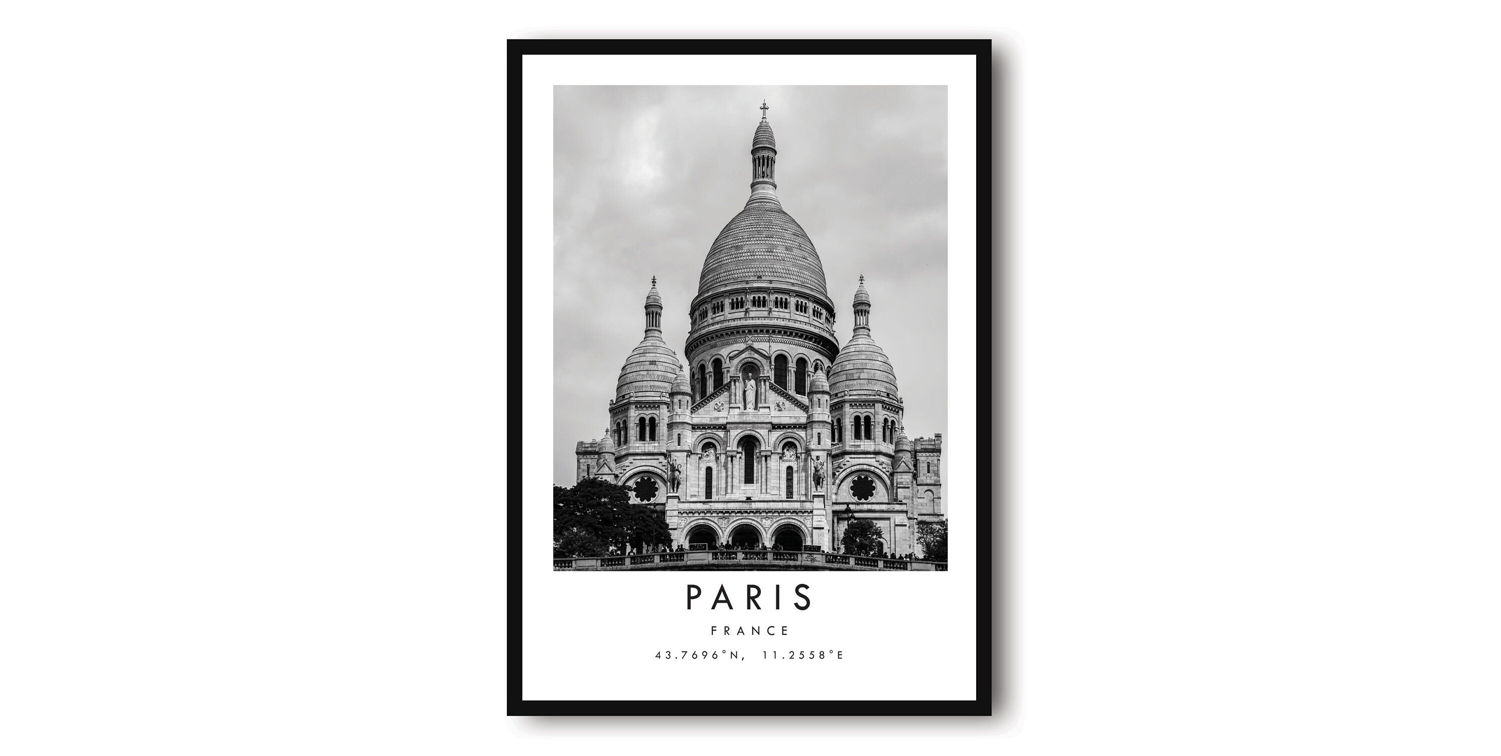 Paris Travel Print, Paris France Travel Poster, Paris Travel Print, Travel Art, Travel Poster, Black and White, Gift, A1/A2/A3/A4/A5