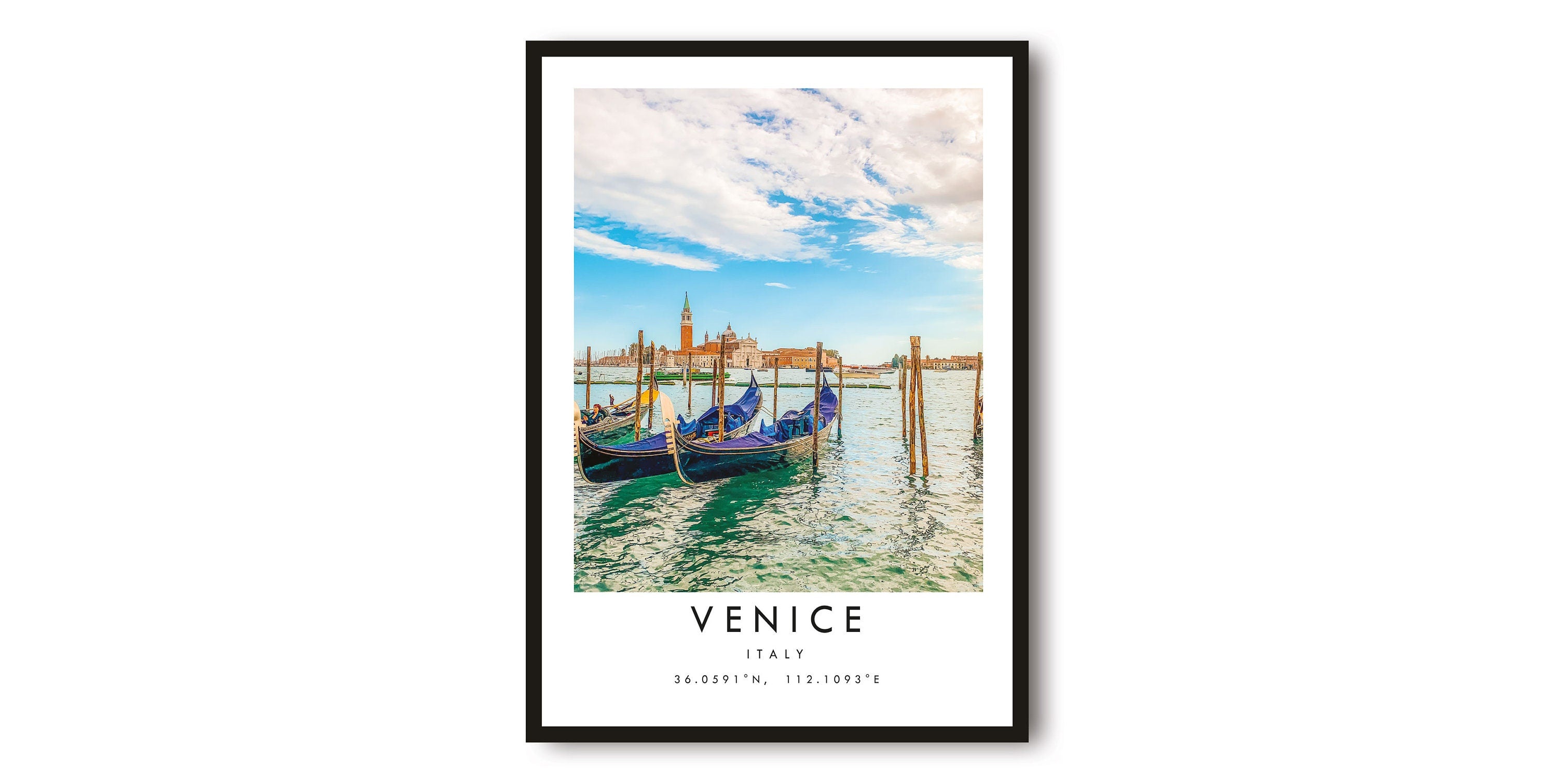 Venice Travel Print, Italy Poster, Colour Print, Unique Wall Art, Minimalist Home Decor, City A1/A2/A3/A4/A5