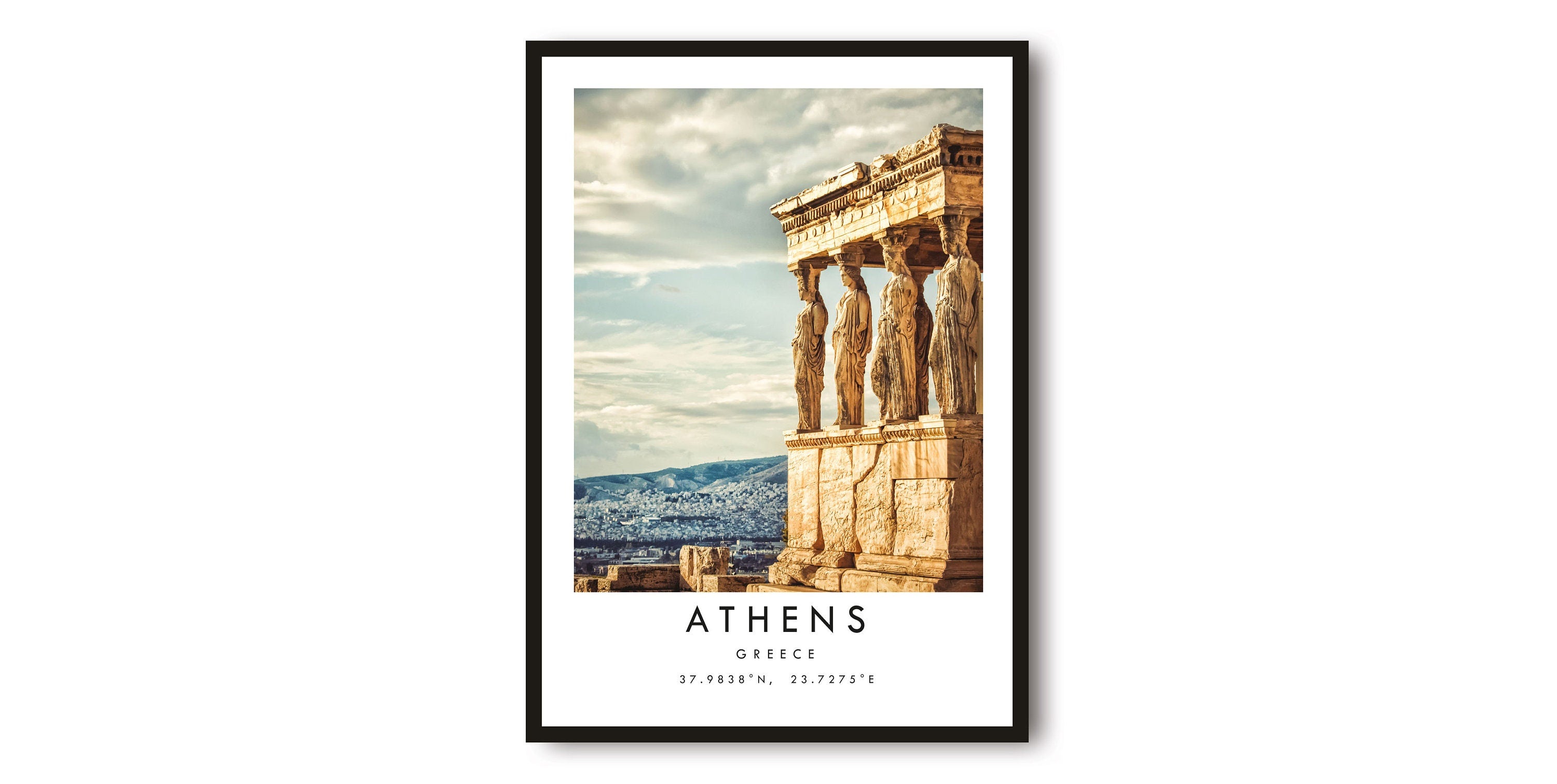 Athens Travel Print, Athens Poster, Unique Wallart Decor, Colour Print, Home Decor, Greece Athens Popular Print A1/A2/A3/A4/A5