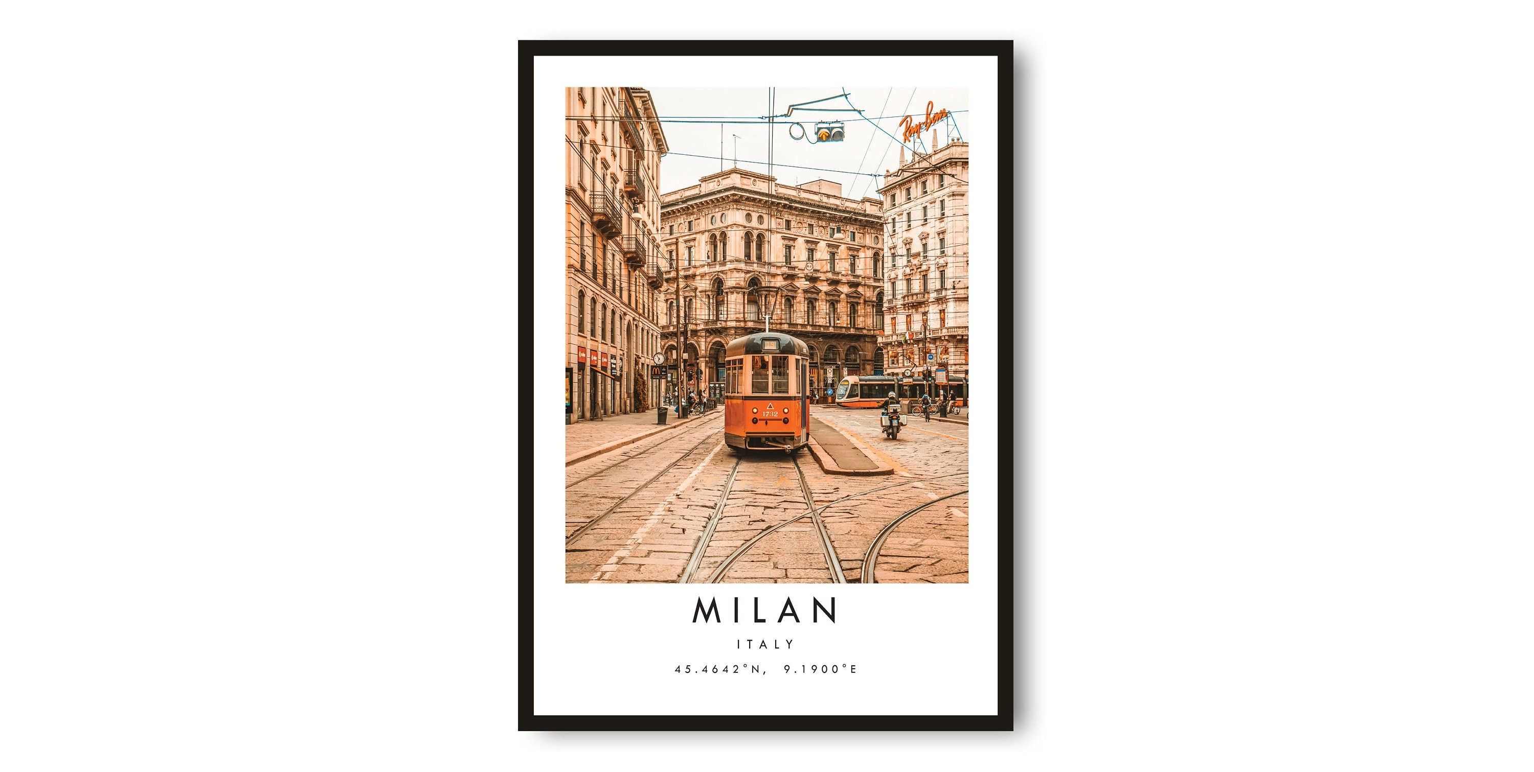 Milan Travel Print, Milan Poster Print, Italy Wall Art Minimalist, Photography, Prints of Italy, Milan Travel Poster, Popular Gift