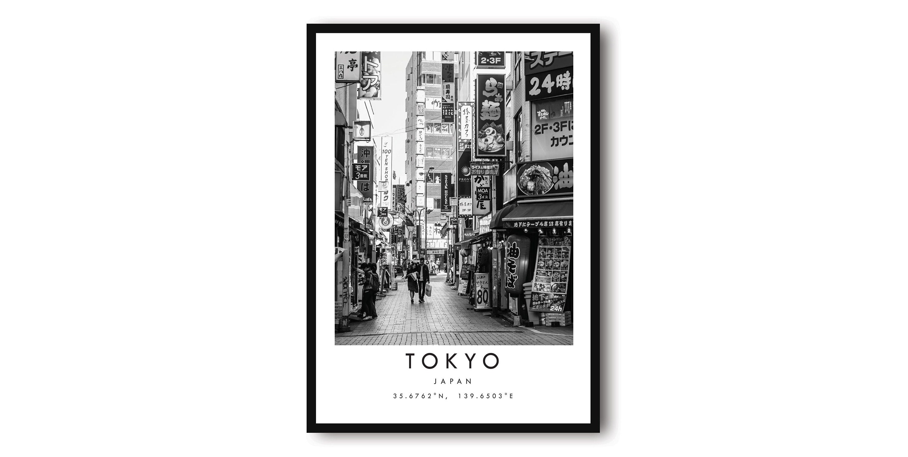 Tokyo Travel Print, Japan Poster, Black and White Print, Minimalist Home Decor, City A1/A2/A3/A4/A5