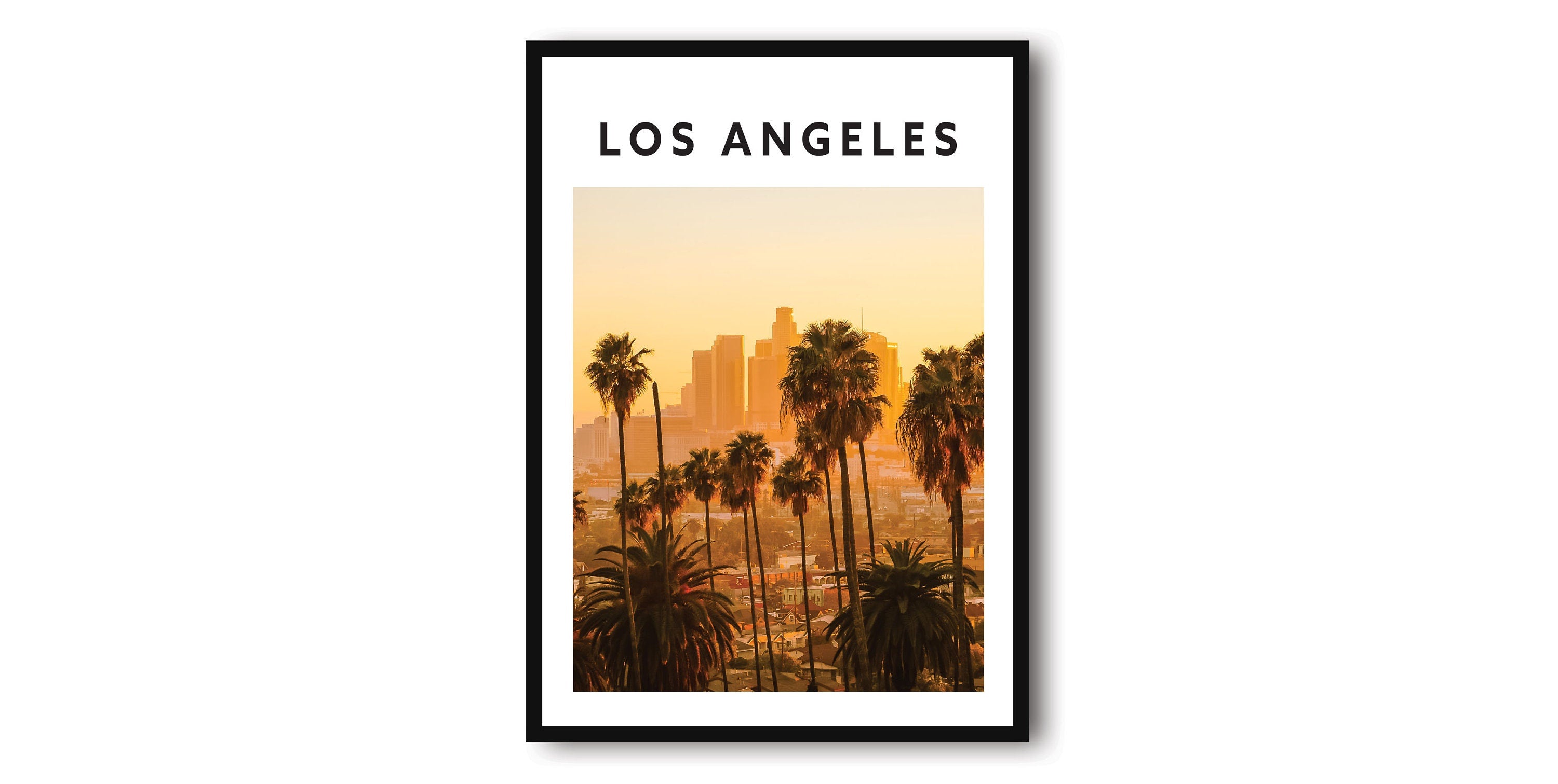 Los Angeles Travel Print, Los Angeles Poster, Unique Wallart Decor, Minimalist art, Home Decor, California Popular Print A1/A2/A3/A4/A5