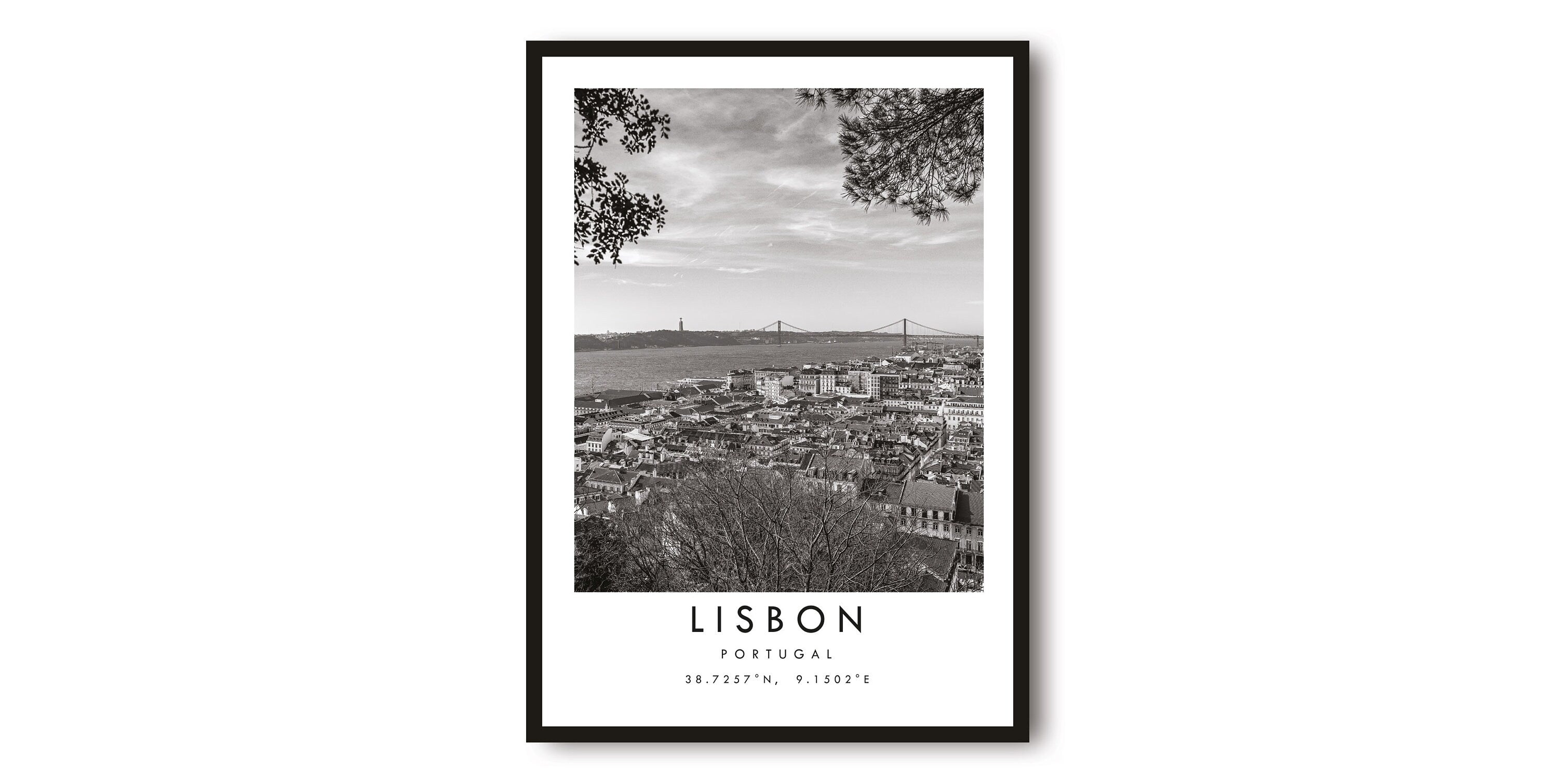Lisbon Travel Print, Lisbon Poster Print, Lisbon Wall Art Minimalist, Lisbon Print, Photography Prints of Lisbon Portugal A1/A2/A3/A4/A5