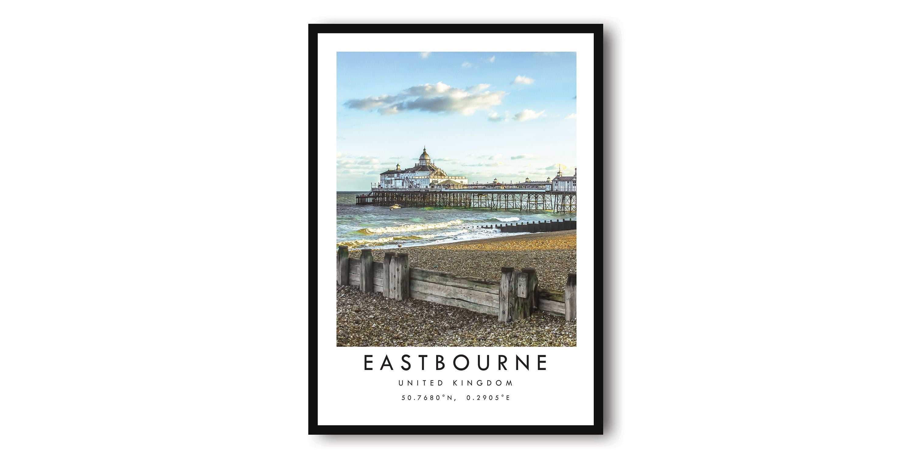 Eastbourne Travel Print, Eastbourne Poster, Unique Wallart Decor, Print, Home Decor, Popular Print A1/A2/A3/A4/A5