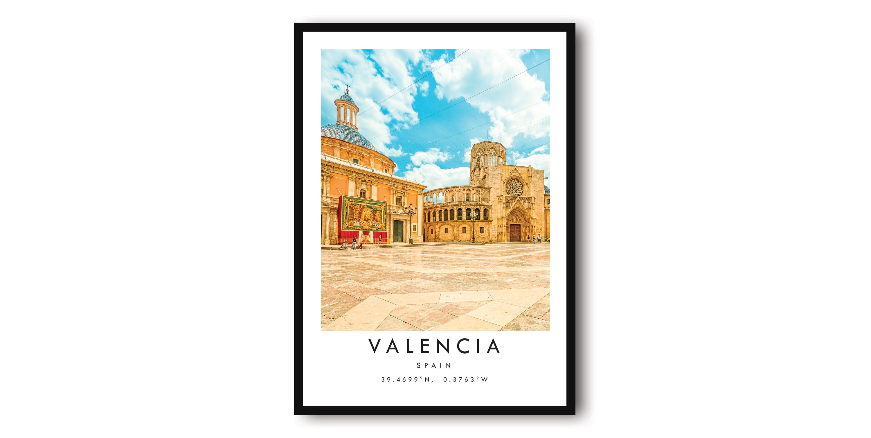 Valencia Travel Print, Valencia Poster, Unique Wallart Decor, Home Decor, Spain Print, Popular Print A1/A2/A3/A4/A5