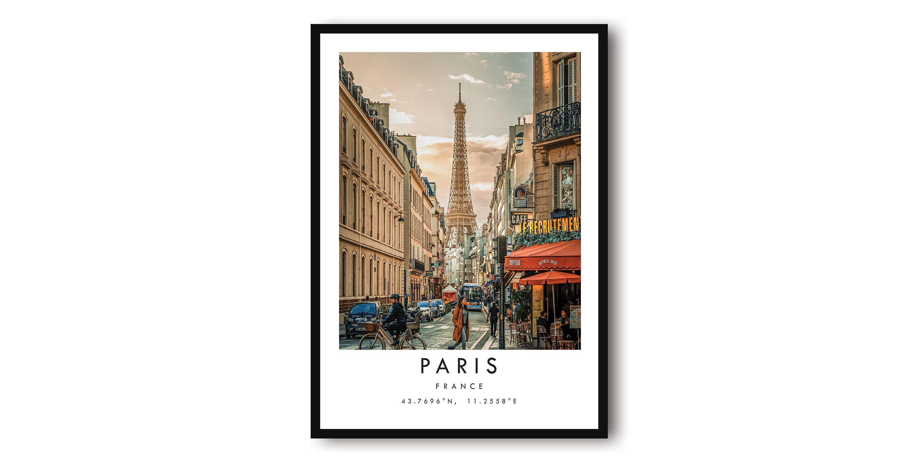Paris Travel Print, Paris France Travel Poster, Paris Travel Print, Travel Art, Travel Poster, Black and White, Gift, A1/A2/A3/A4/A5