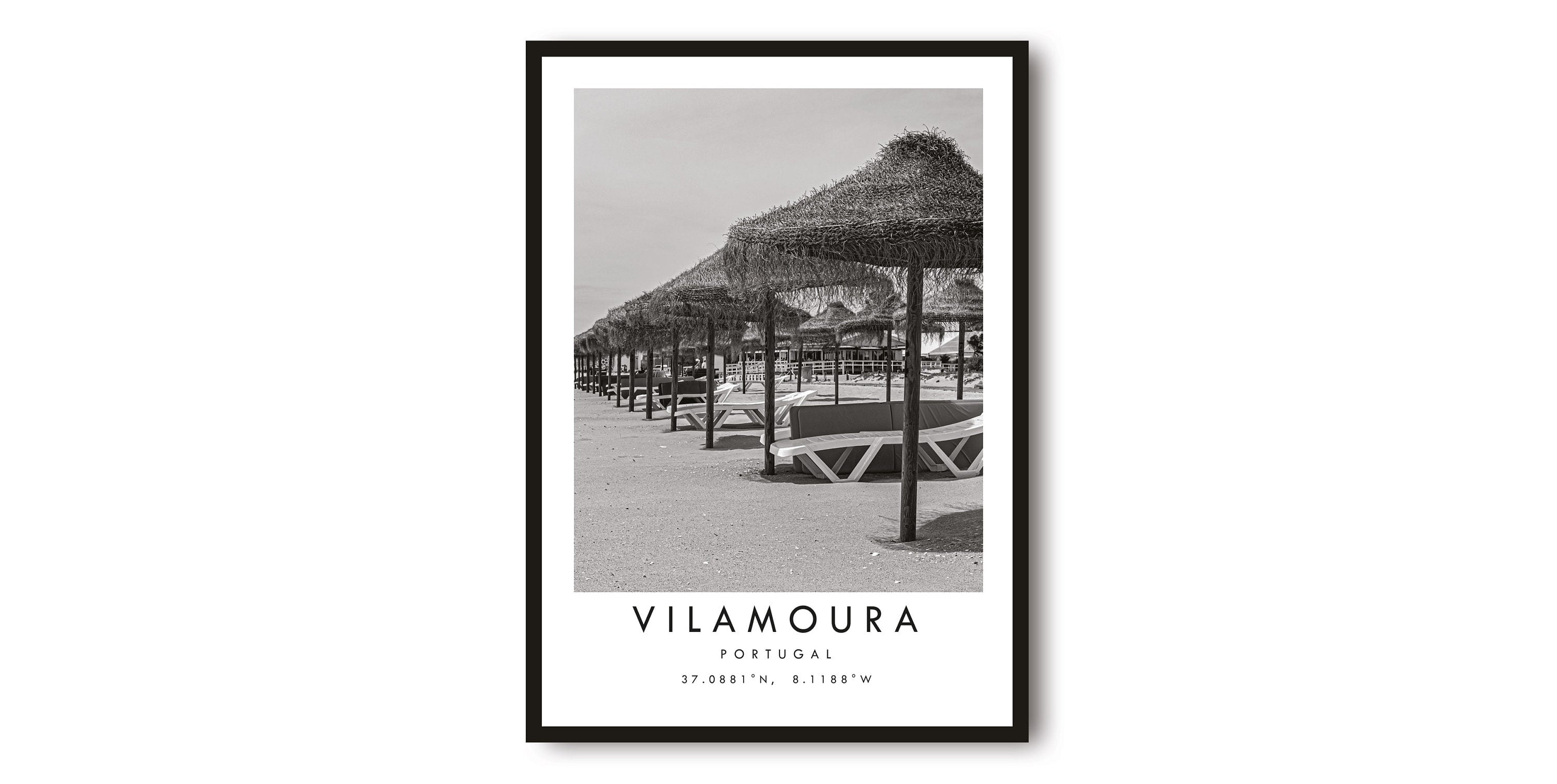 Vilamoura Travel Print, Vilamoura Poster, Unique Wallart Decor, Black and White Home Decor, Vilamoura Minimalist Wallart A1/A2/A3/A4/A5