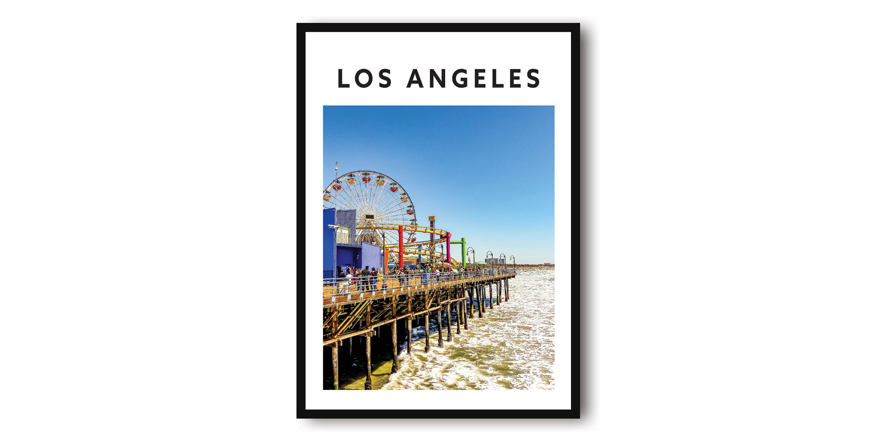 Los Angeles Travel Print, Los Angeles Poster, Unique Wallart Decor, Minimalist art, Home Decor, California Popular Print A1/A2/A3/A4/A5