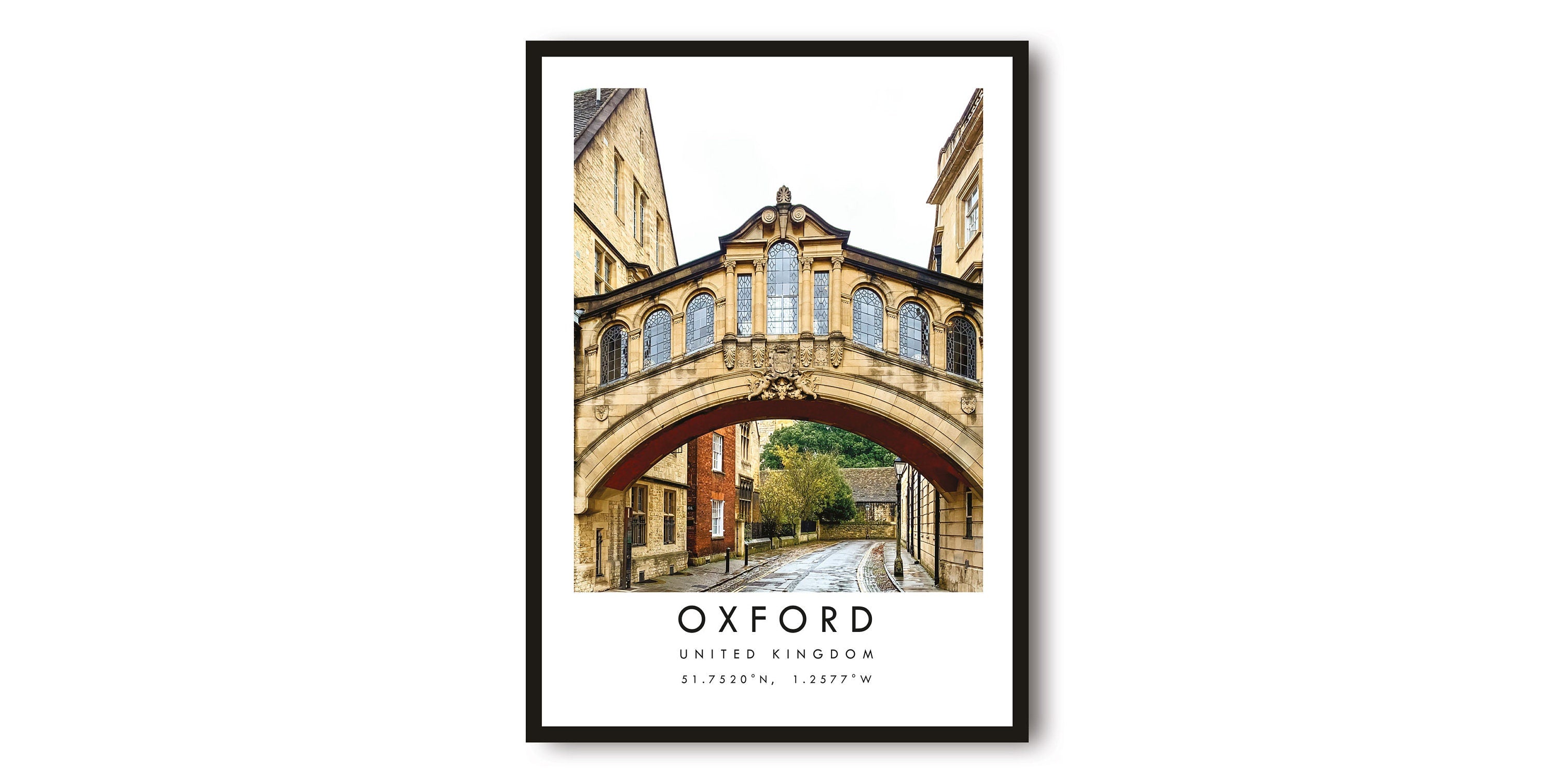 Oxford Travel Print, Oxford Poster, Unique Wallart Decor, Home Decor, England Oxford , Popular Print A1/A2/A3/A4/A5