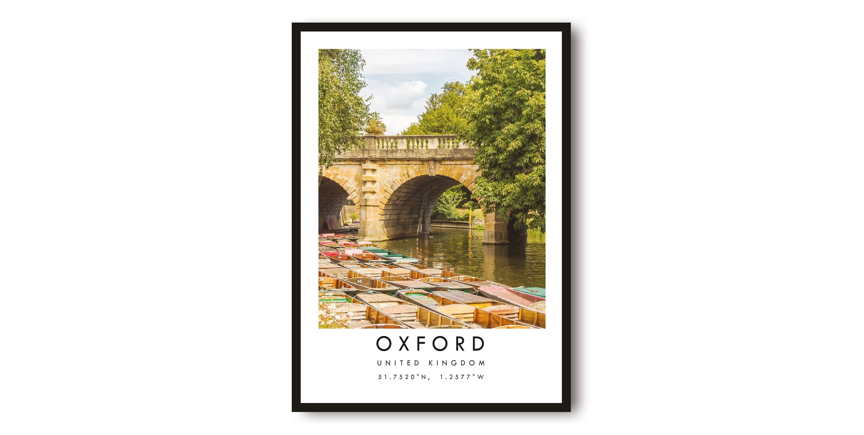 Oxford Travel Print, Oxford Poster, Unique Wallart Decor, Home Decor, England Oxford , Popular Print A1/A2/A3/A4/A5
