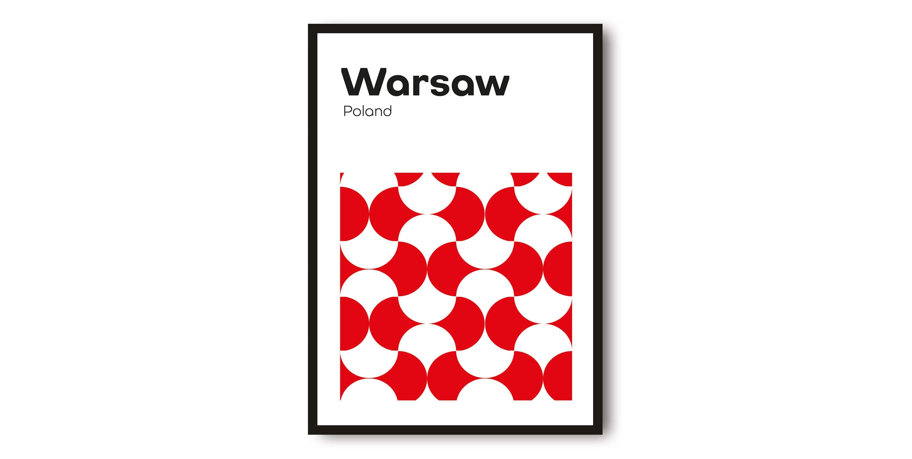 Warsaw Travel poster, Poland Travel Print, Geometric Wall Art Minimalist Prints, Prints of Warsaw, Popular Print A1/A2/A3/A4/A5