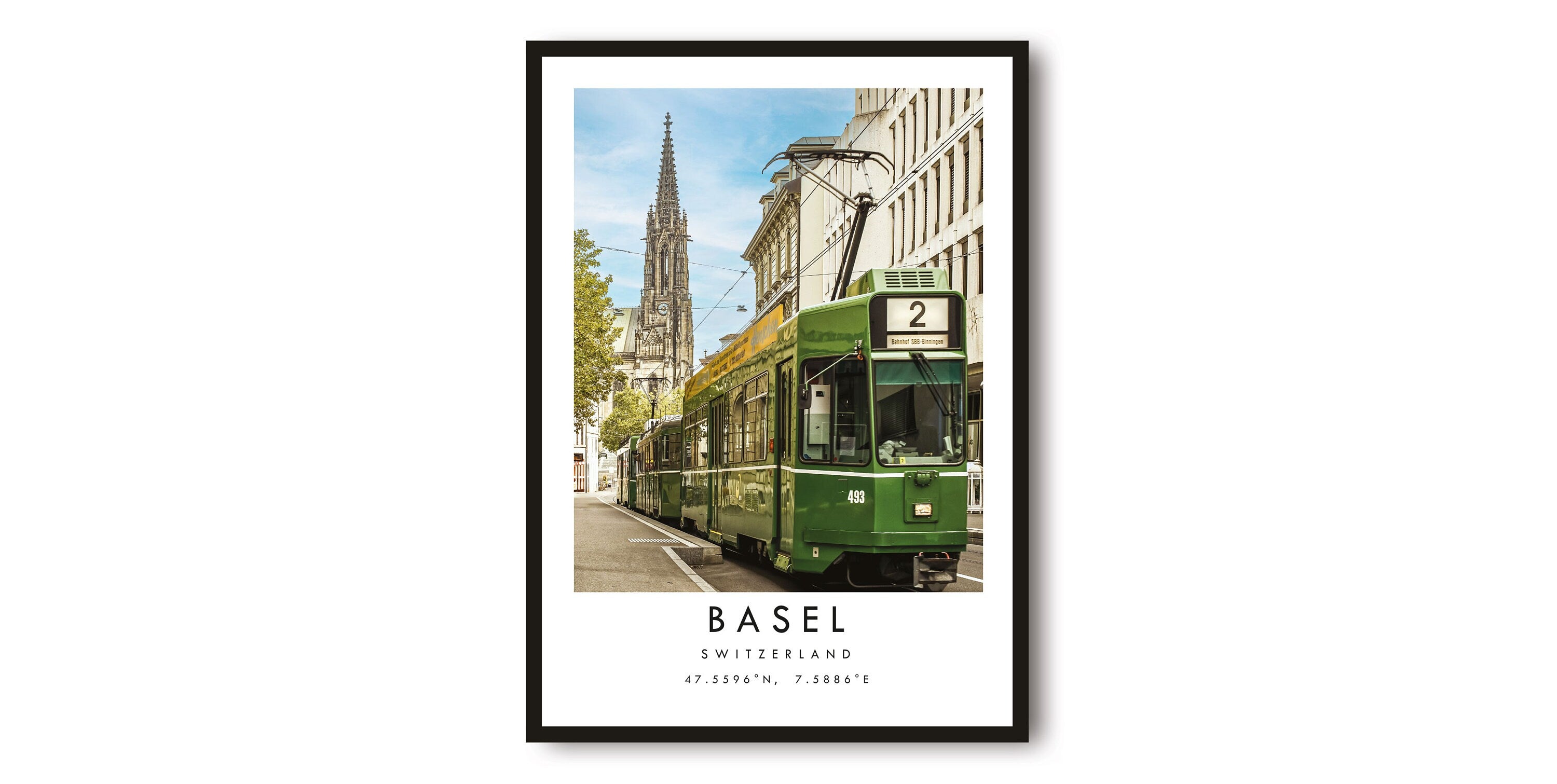 Basel Travel Print, Switzerland Poster, Unique Wall Art, Minimalist Home Decor, City A1/A2/A3/A4/A5
