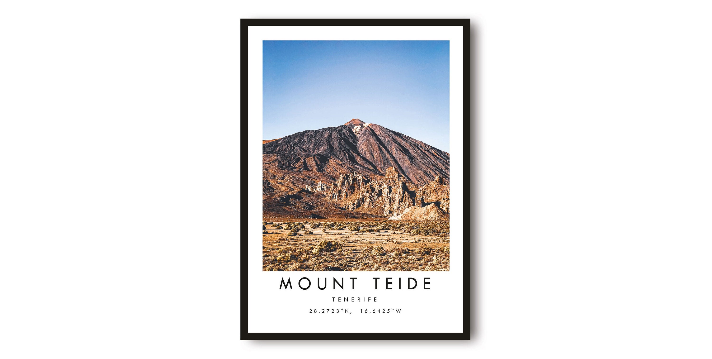Mount Teide Travel Print, Tenerife Poster, Unique Wallart Decor, Home Decor, Spain Tenerife, Popular Print A1/A2/A3/A4/A5