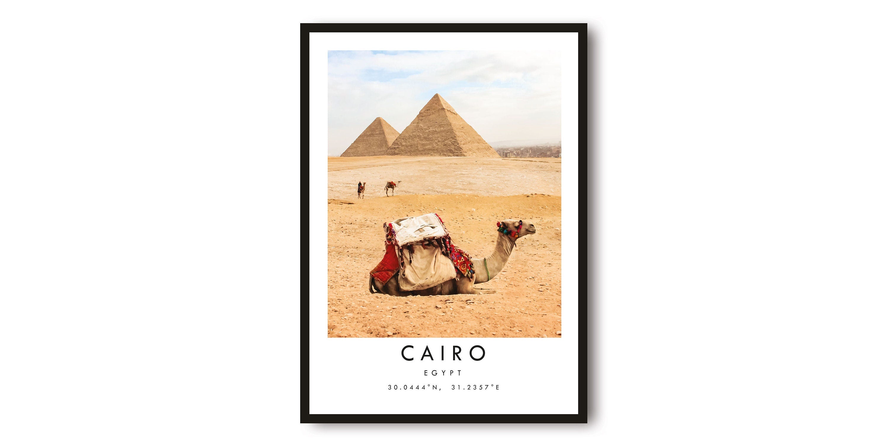Cairo Travel Print, Egypt Travel Print, Cairo Egypt Pyramids, Minimalist Travel Posters, Popular Print, Popular Gift A1/A2/A3/A4/A5