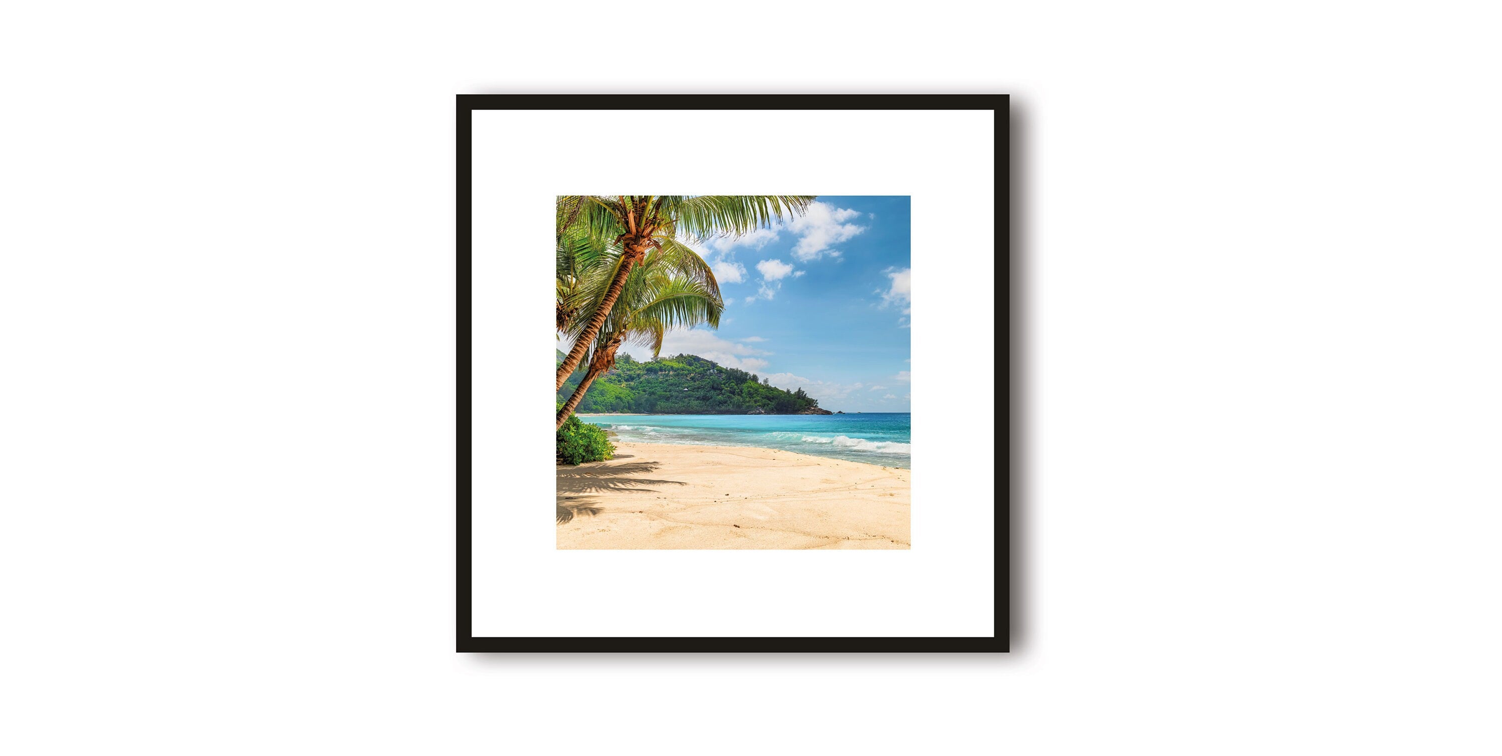 Jamaica Photo Print with White Border | Jamaica Photography | Travel Art Print | Framed Prints | Minimalist