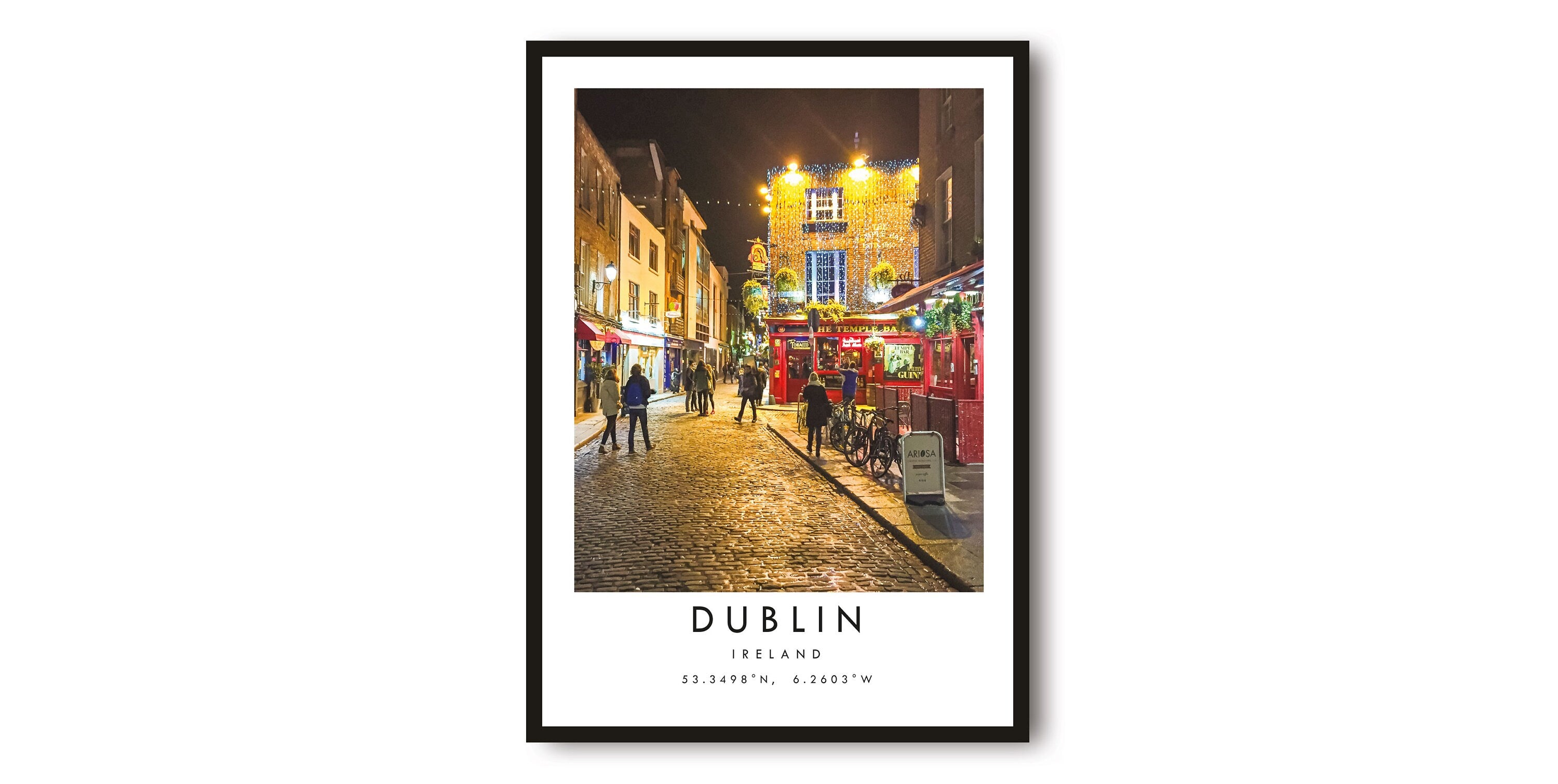Dublin Travel Print, Dublin Poster, Unique Wallart Decor, Home Decor, Ireland print, Popular Print A1/A2/A3/A4/A5