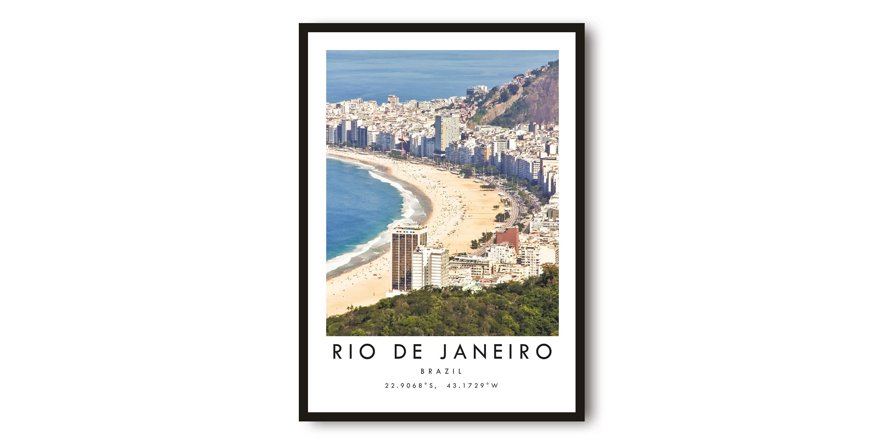 Rio De Janeiro Travel Print, Brazil Travel Poster, Rio De Janeiro Brazil Print, Minimalist Travel Posters, Popular Print A1/A2/A3/A4/A5