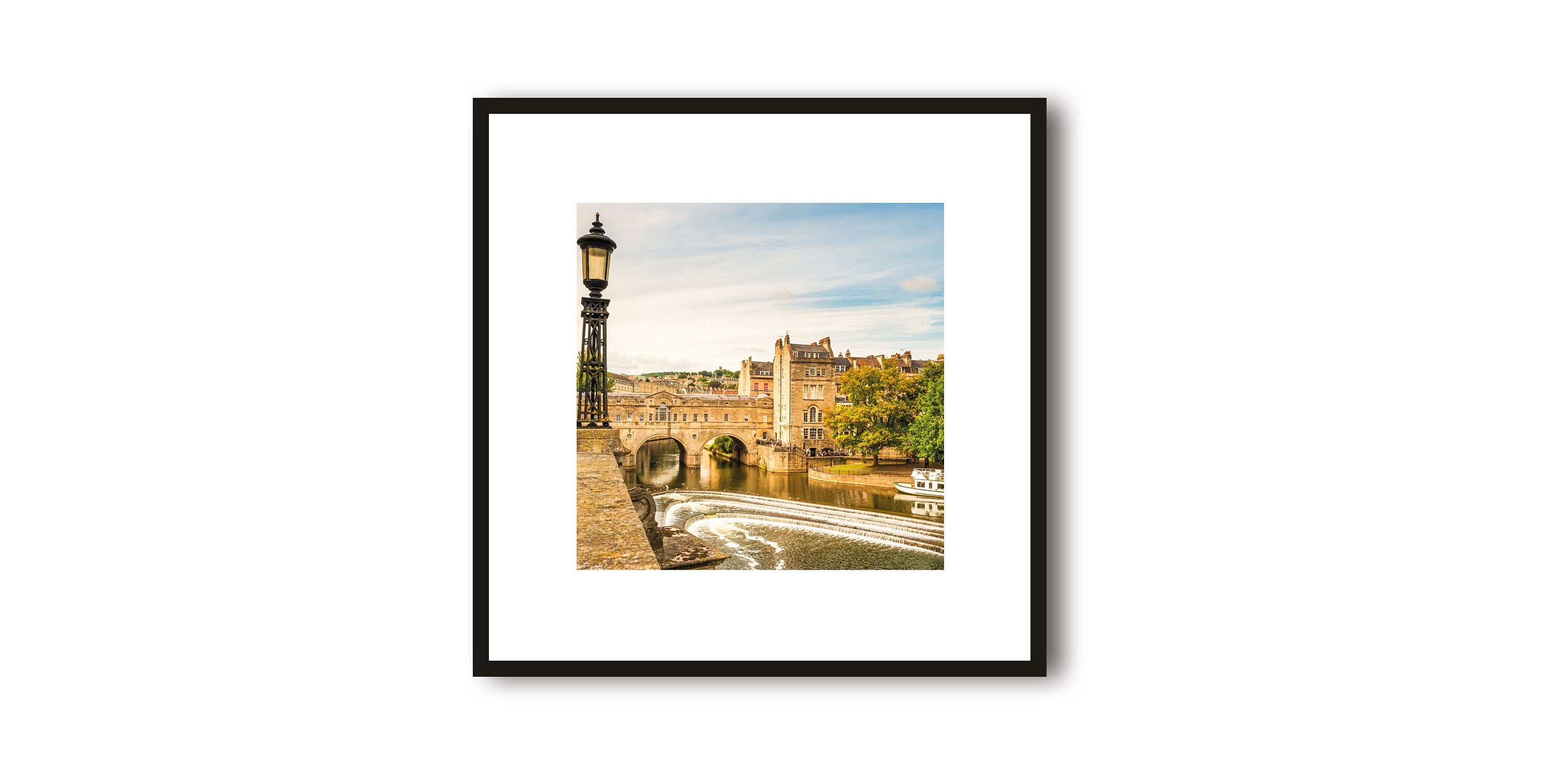 Bath Photo Print with White Border | Bath Photography | Travel Art Print | Framed Prints | Minimalist