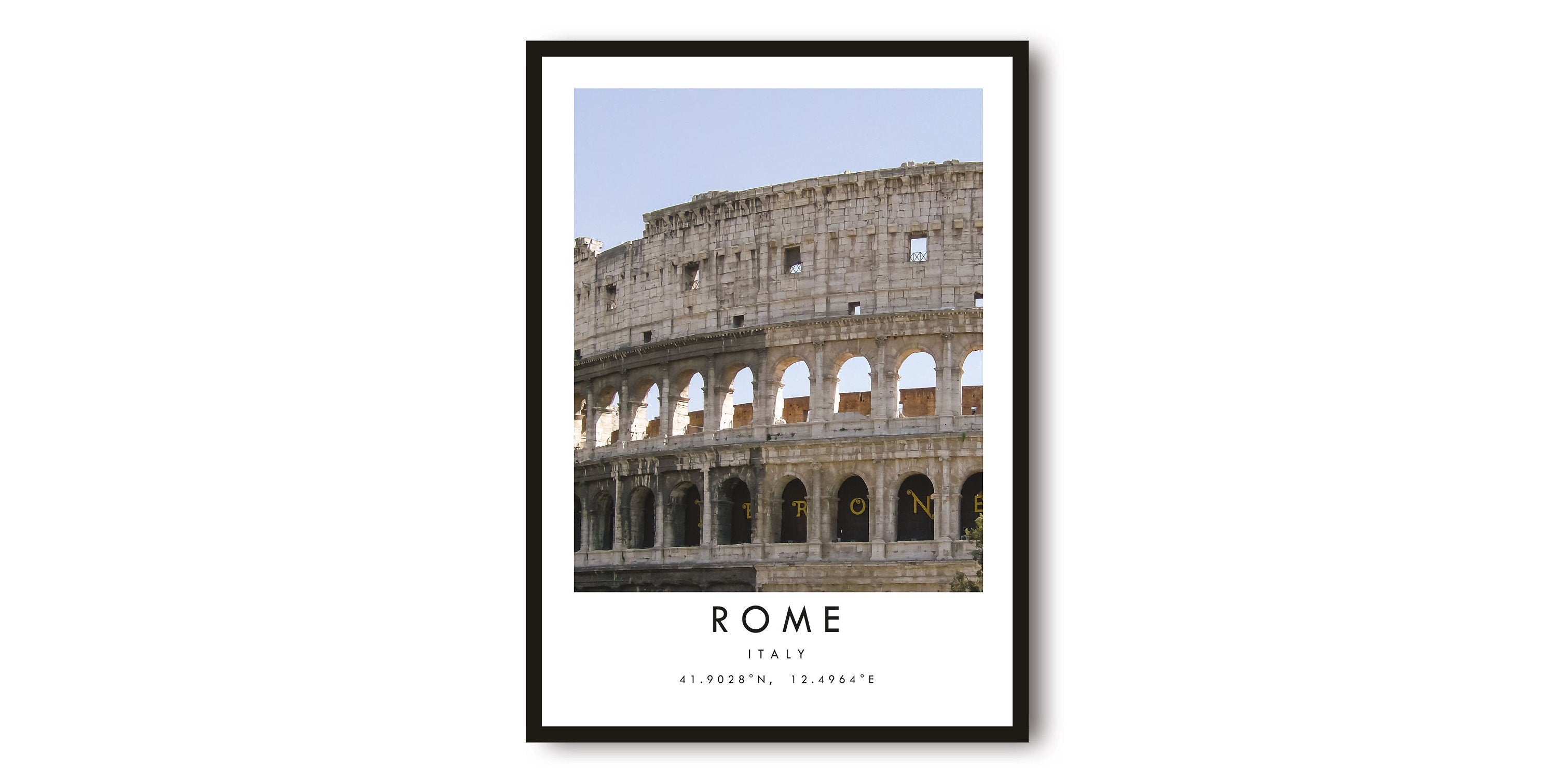 Rome Travel Print, Italy Poster, Colour Print, Unique Wall Art, Minimalist Home Decor, City A1/A2/A3/A4/A5