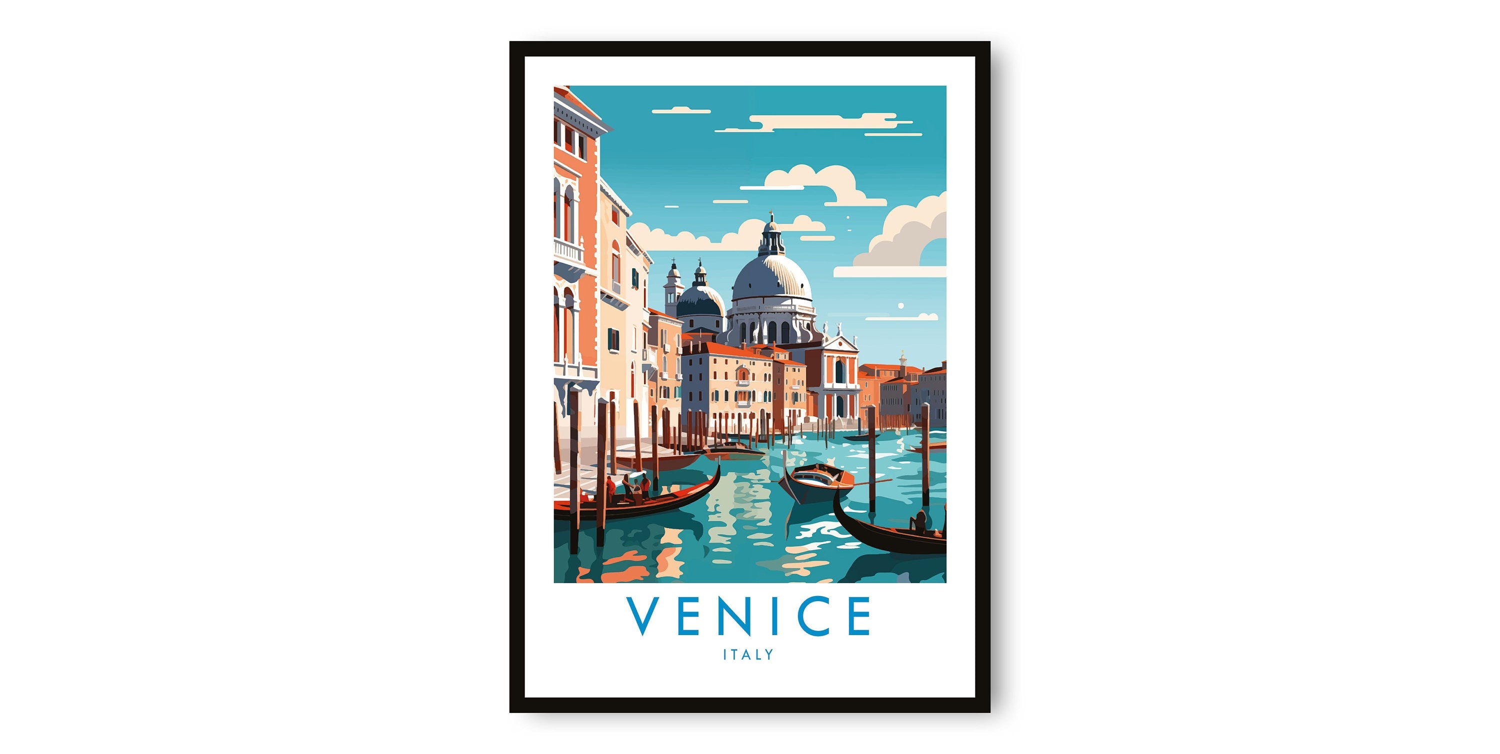 Venice Travel Print, Venice Travel Poster, Italy Print, Travel Decor, Popular Print, Birthday Gift, A1/A2/A3/A4/A5