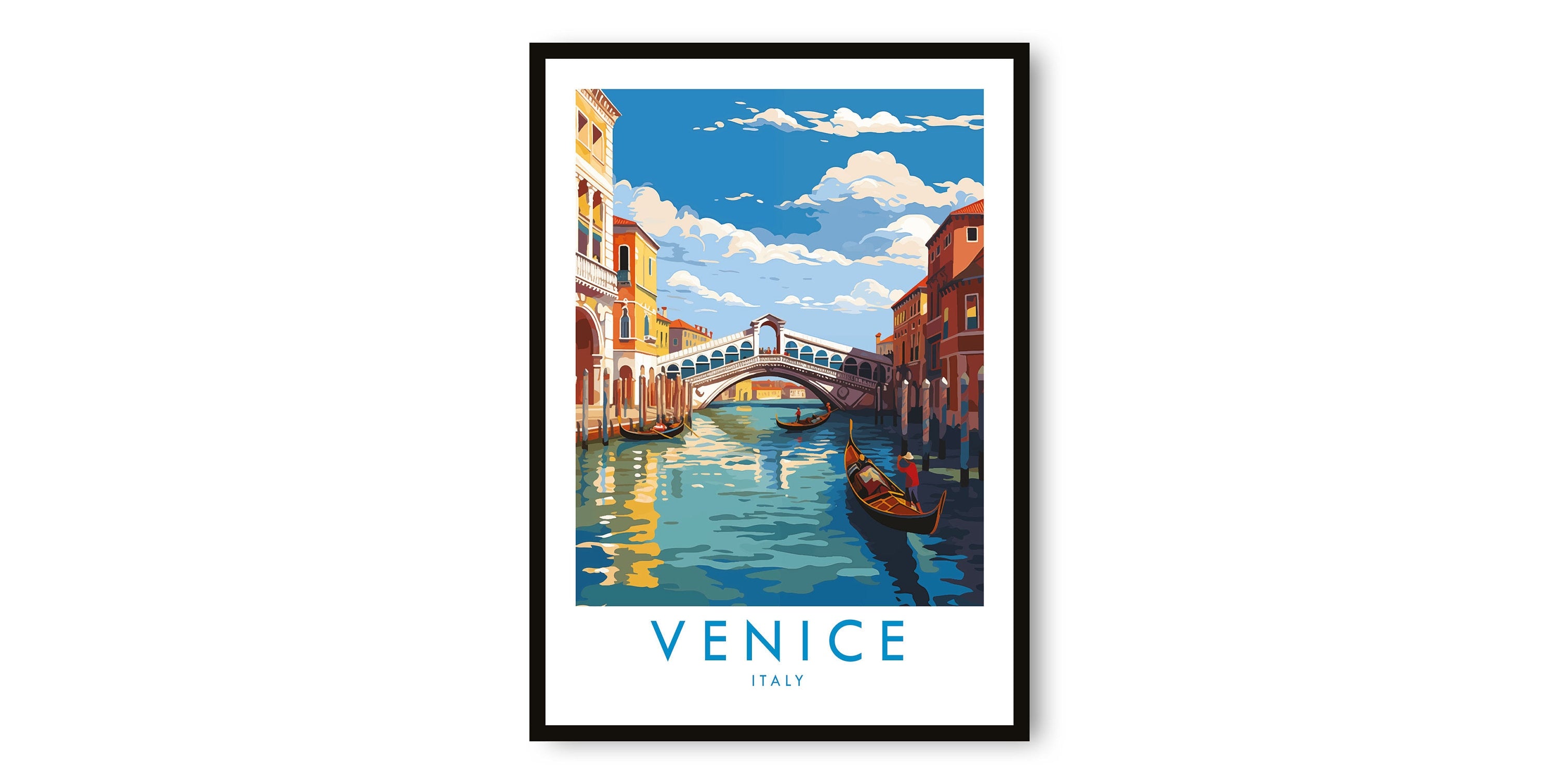Venice Travel Print, Venice Travel Poster, Italy Print, Travel Decor, Popular Print, Birthday Gift, A1/A2/A3/A4/A5